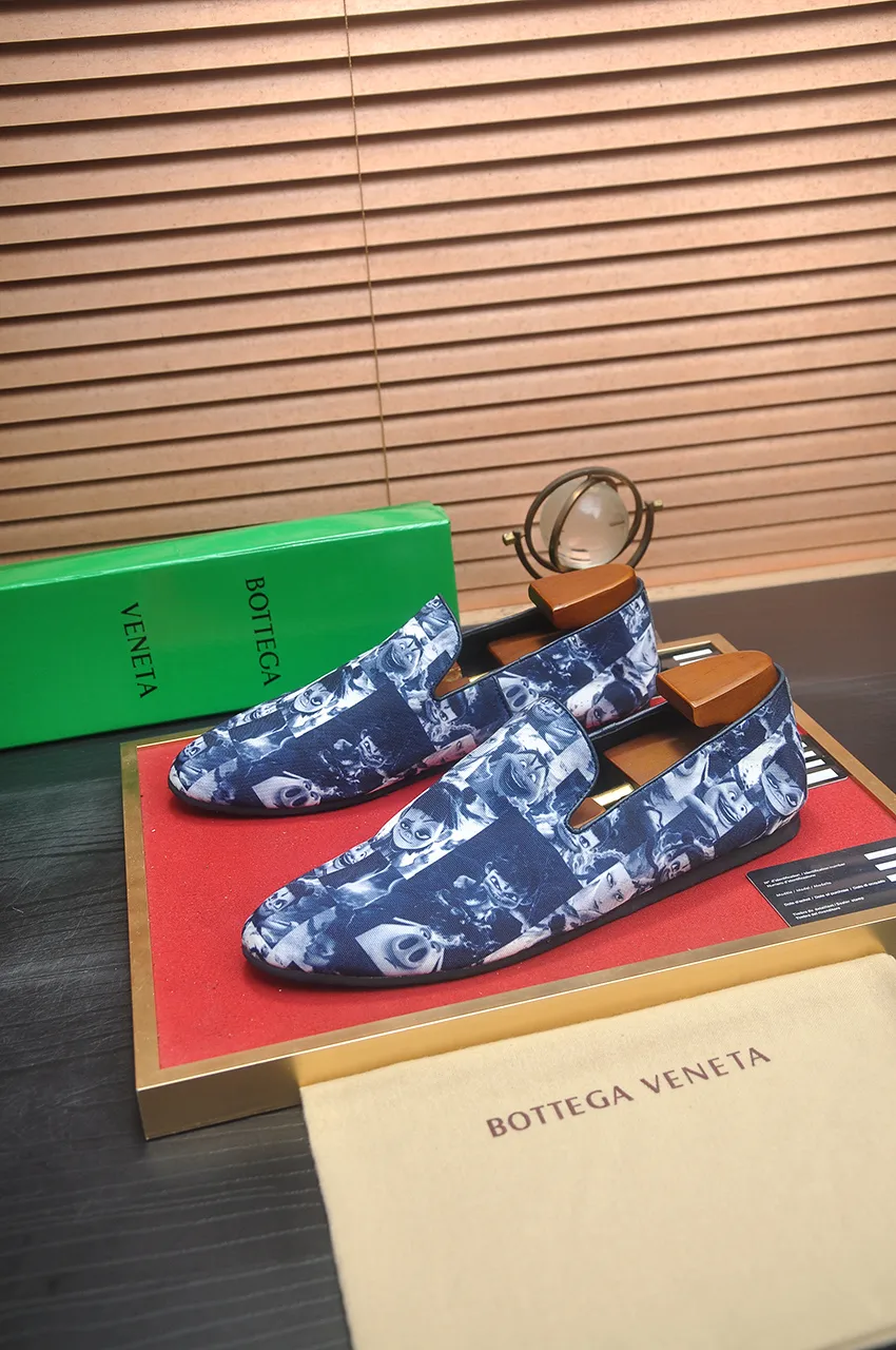 Men's shoes 💰460💶 [Botteg Venetta (BV)] (wallet shoes) exclusive new model official website new model The upper is made of high-quality top calfskin. Delicate feel and flowing luxurious texture. Tailored for refined men to create a noble aura. Delicate and regular Mark hand stitching. Smooth lines. Full sheepskin lining, comfortable to wash sweat. 38-44
